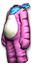 Tavşan Kostümü e (pembe)